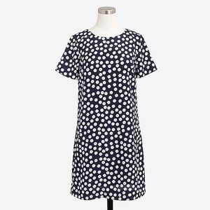 J Crew Polka Dot Short Dress Size 10 NWT